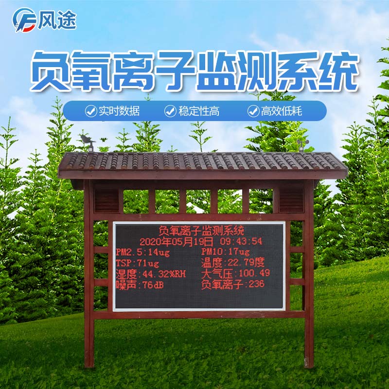 負氧離子監測系統 負氧離子監測系統